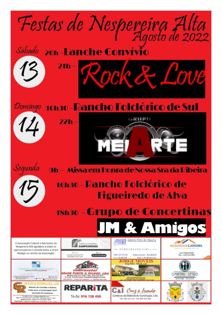 Read more about the article Festas de Nespereira Alta – agosto