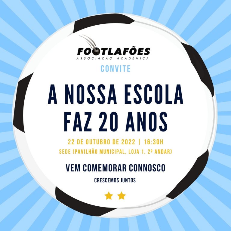 Read more about the article FootLafoes – celebra 20 anos