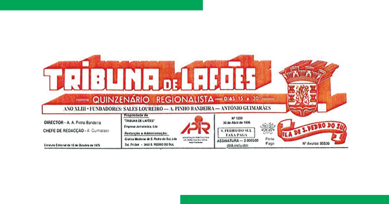Read more about the article Jornais editados em S. Pedro do Sul