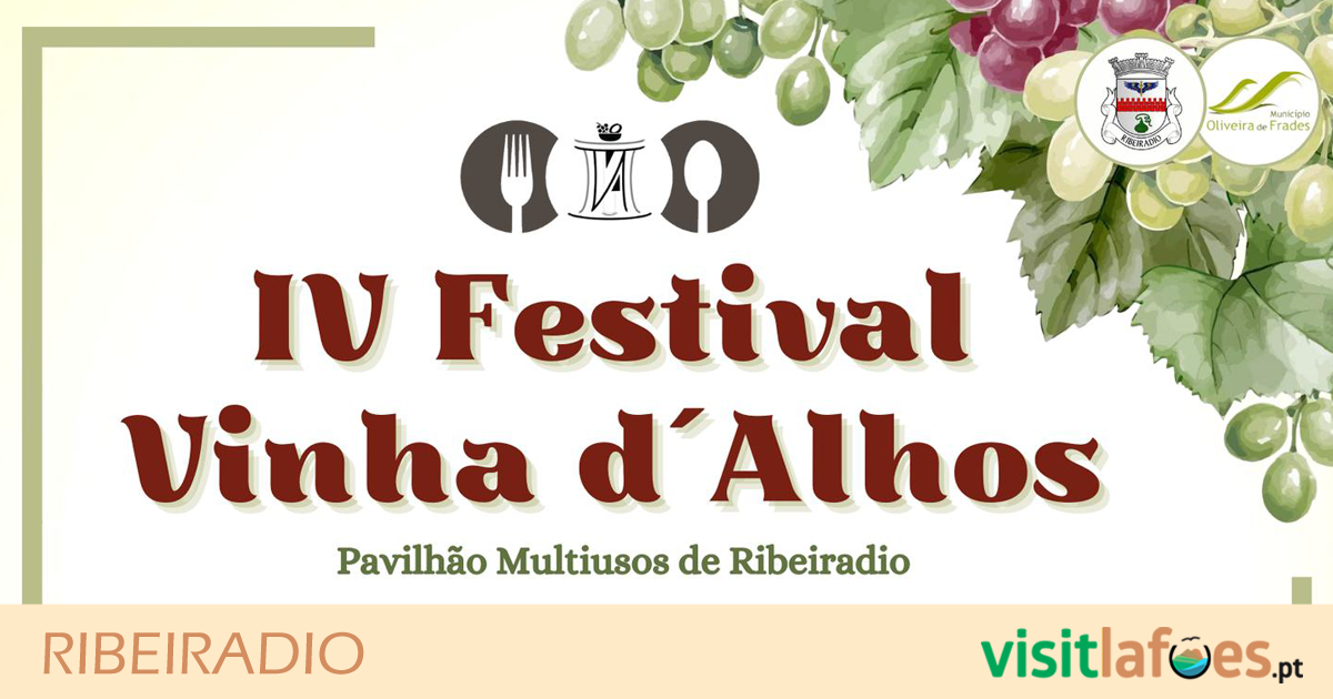 You are currently viewing IV Festival Vinha de Alhos – Ribeiradio