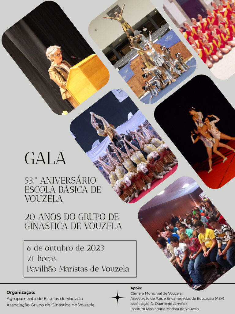 Read more about the article GALA 20 Anos do Grupo de Ginástica / 53.º Aniversário da Escola Sede do Agrupamento de Escolas de Vouzela